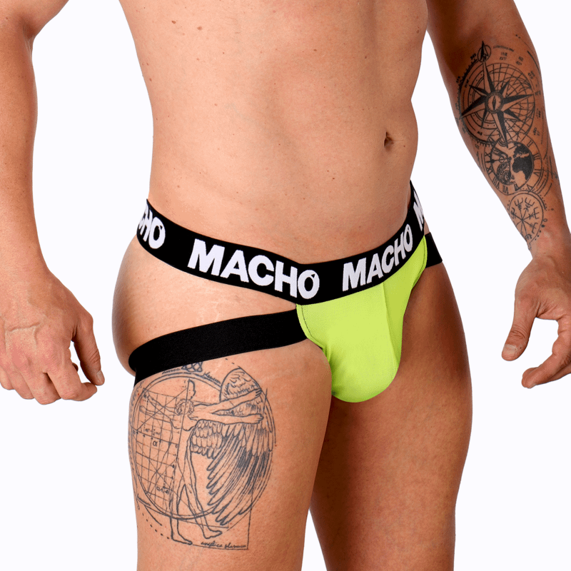 MACHO - MX28FA JOCK VERDE FLUOR S - Image 2