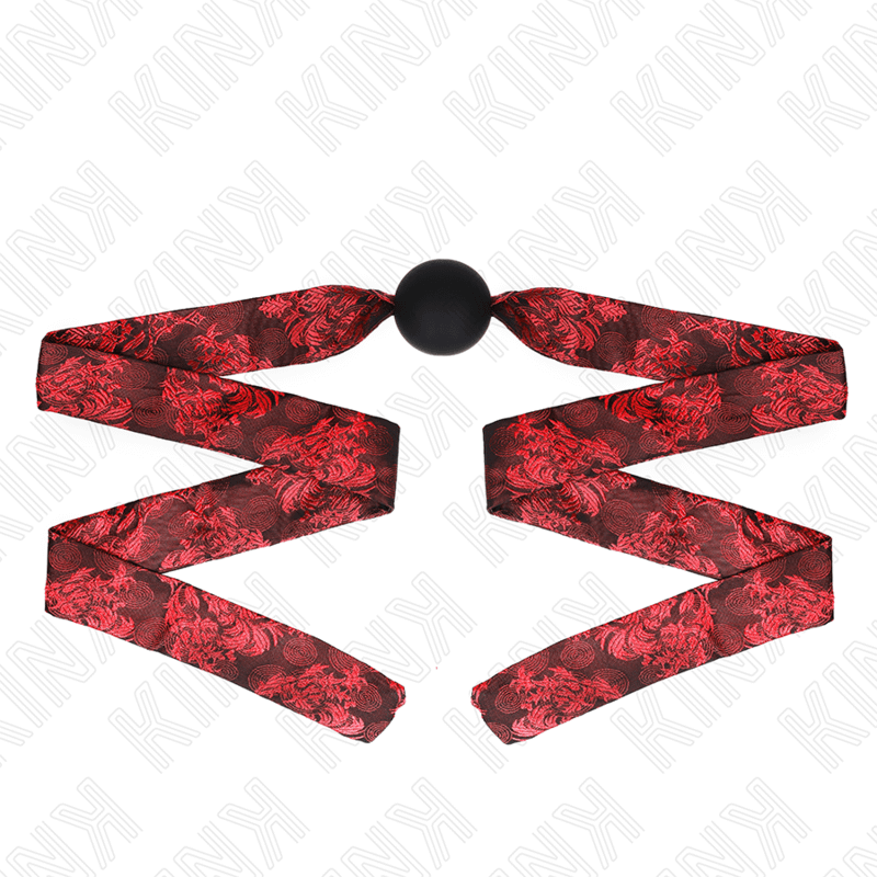 KINK - SCANDAL SILICONE BALL 4.5 CM GAG MODEL 2 146 x 4 CM - Image 2