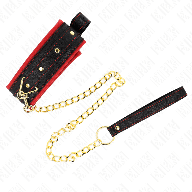 KINK - COLLAR WITH PLAIN FABRIC LEASH ADJUSTABLE 33-48 CM X 5.7 CM - Bild 3