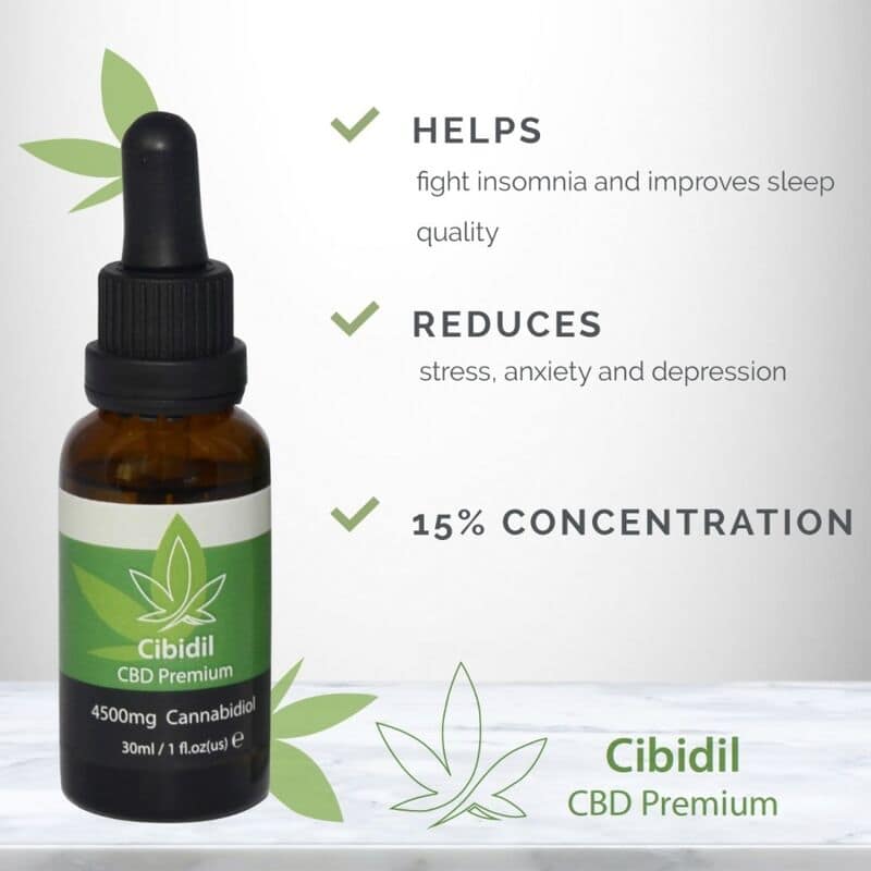 500 COSMETICS - CIBIDIL RELAXING CBD OIL 15 % 30 ML - Image 3