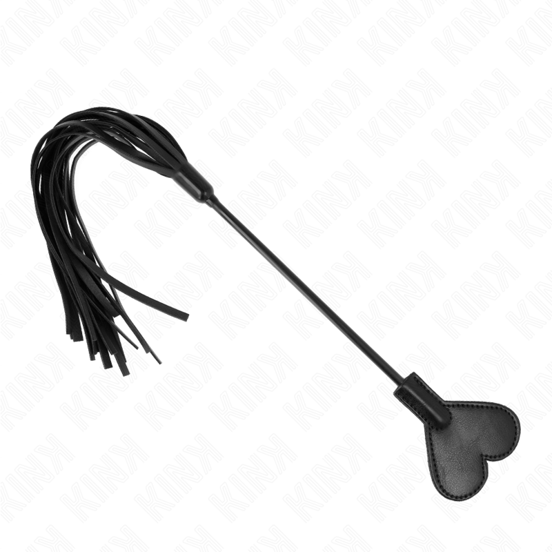 KINK - RANGE WHIP WITH HEART PANDEL 35 CM - Image 2