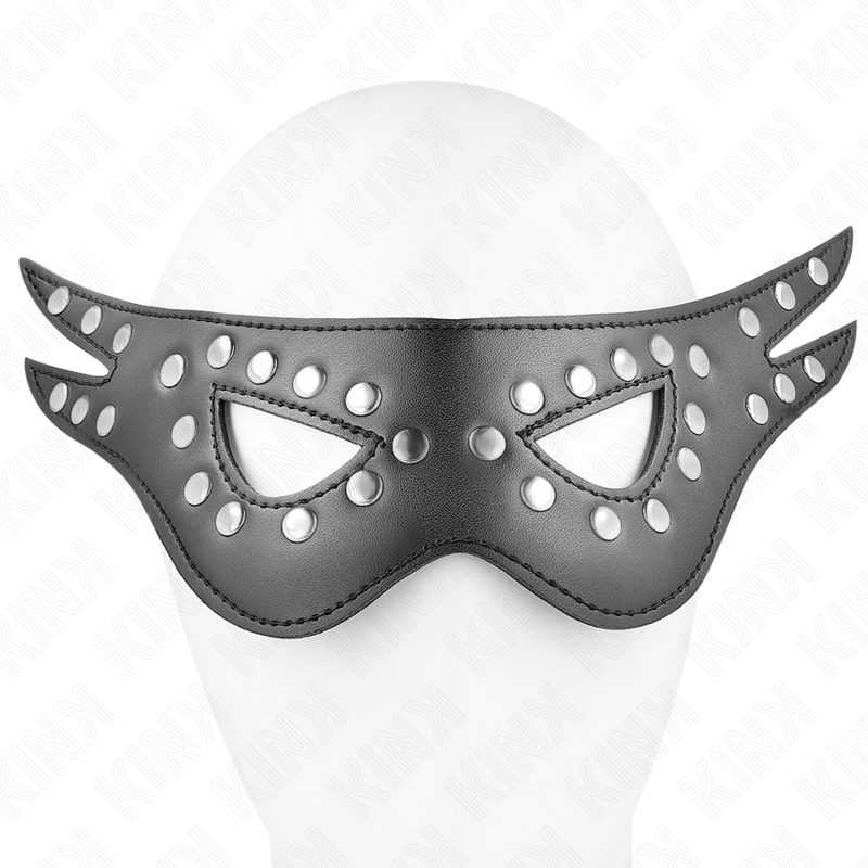 KINK - SEXY LEATHERETTE MASK MODEL 1 27 x 13 CM - Image 3