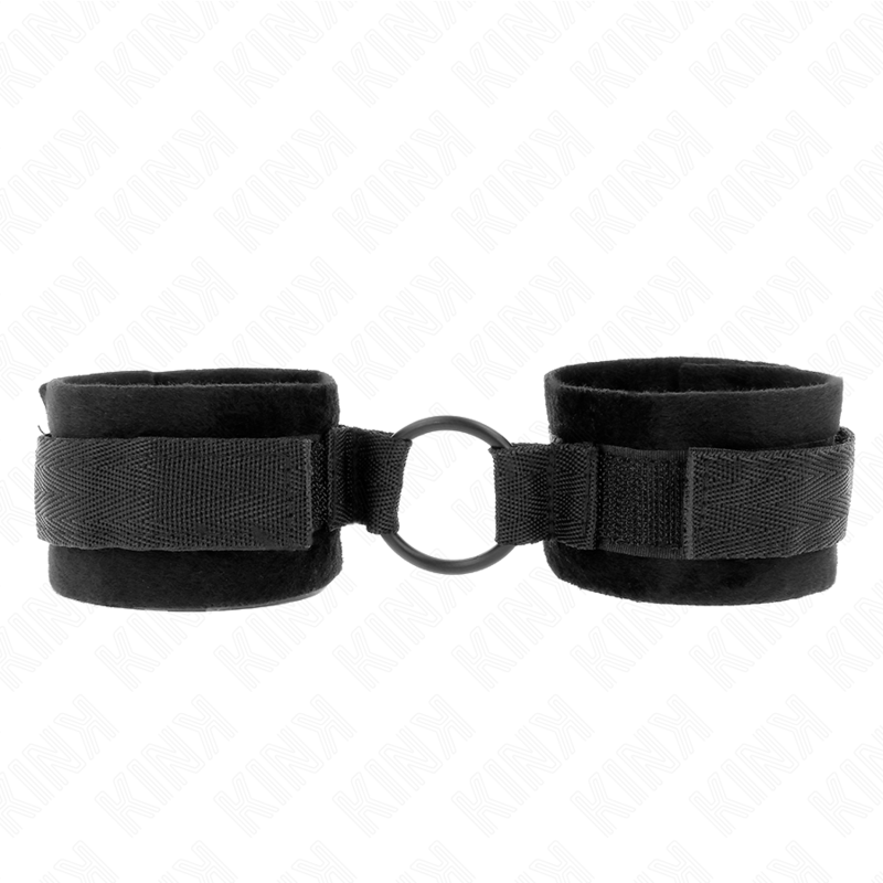 KINK - NYBÖRJARE PÄLSHANDBOJOR 25 CM MED O-RING 4 CM SVART JUSTERBARA 15-25 CM