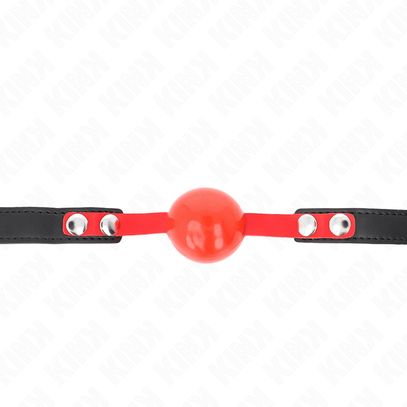 KINK - SOFT TPE BALL 4 CM GAG MODEL 4 60 x 2 CM ADJUSTABLE 37-52 CM - Bild 3