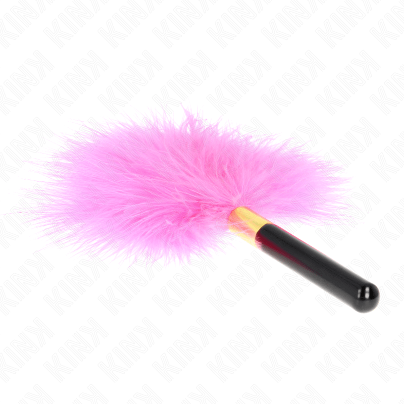 KINK - FUCHSIA GOLD METAL TICKLE FEATHERS 18 CM - Bild 2