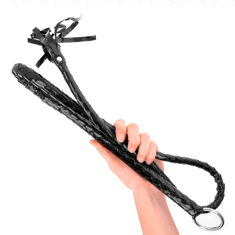 KINK - LONG SHINY PVC WHIP 138 CM - Image 2