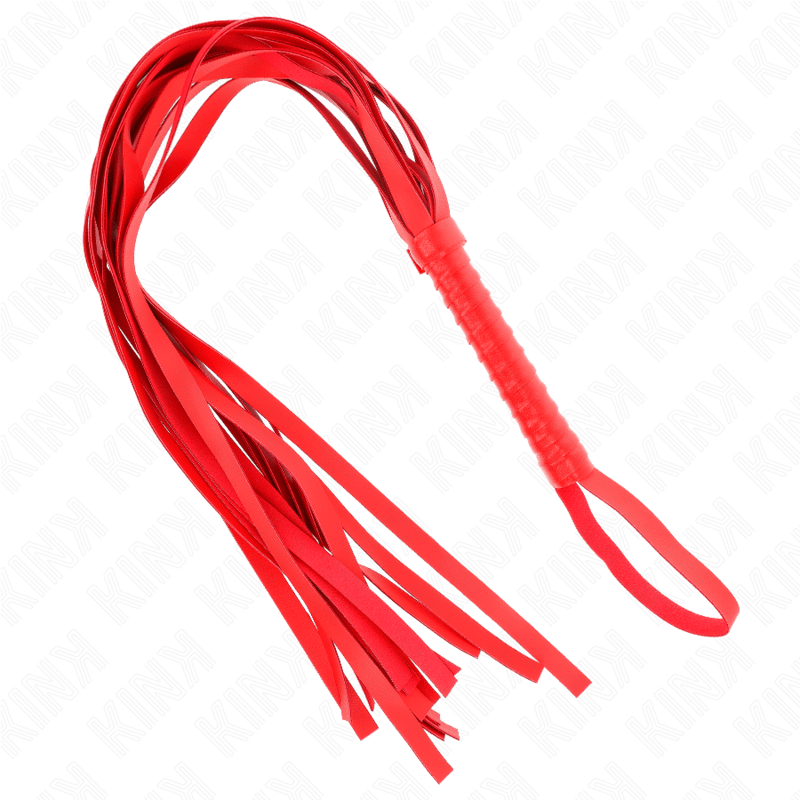 KINK - RED SHORT HANDLE LONG TAIL WHIP 70 CM - Bild 2