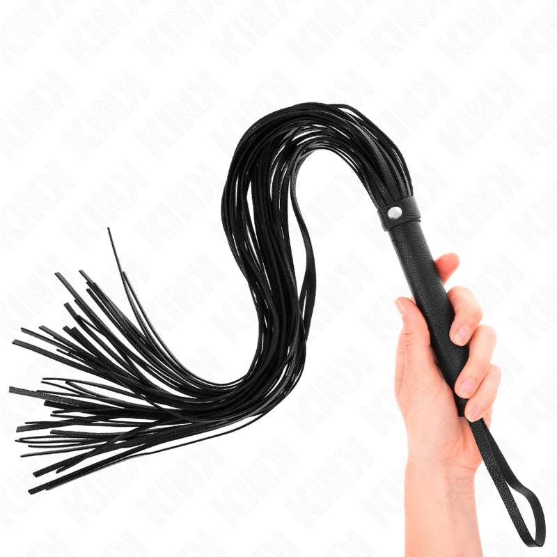 KINK - BLACK SOFT PVC WHIP 70 CM - Bild 3