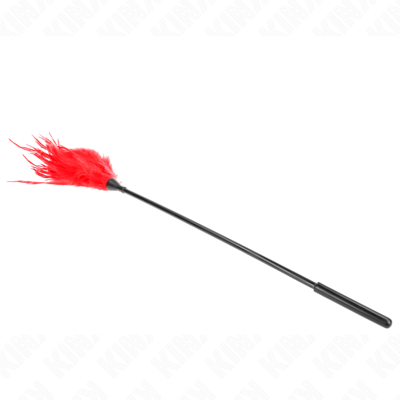 KINK - MULTIPLE RED TICKLE FEATHERS 45 CM - Image 2