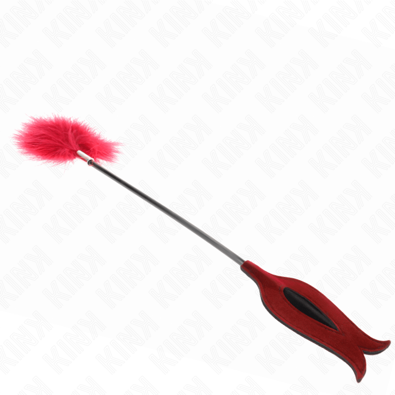KINK - TICKLE FEATHERS WITH ROSE-SHAPED PADDLE 8 CM - Bild 3
