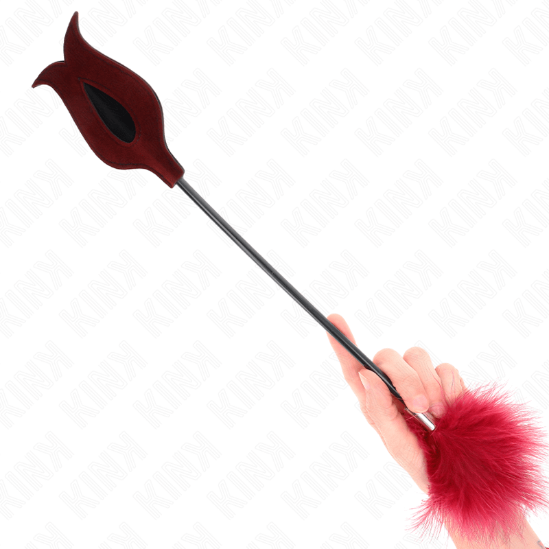 KINK - TICKLE FEATHERS WITH ROSE-SHAPED PADDLE 8 CM - Bild 2
