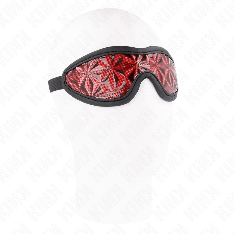 KINK - RED DIAMOND PATTERN HEADBAND 20.5 x 6 CM - Bild 3