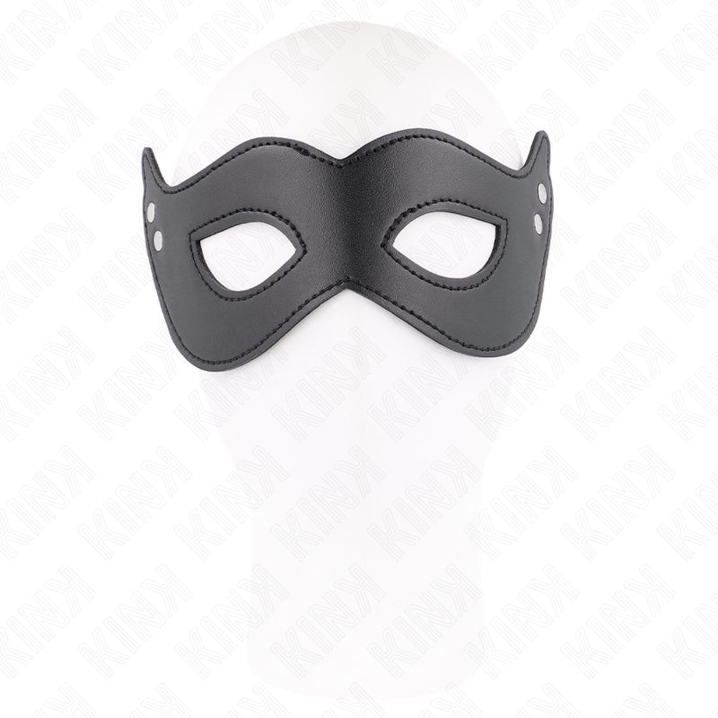KINK - LEATHERETTE MASK WITH RIVETS MODEL 1 26 x 8 CM - Bild 3