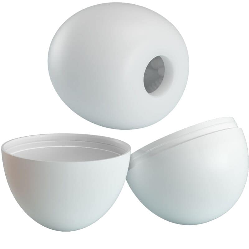 PRETTY LOVE - MALE MASTURBATOR EGG WHITE - Image 3