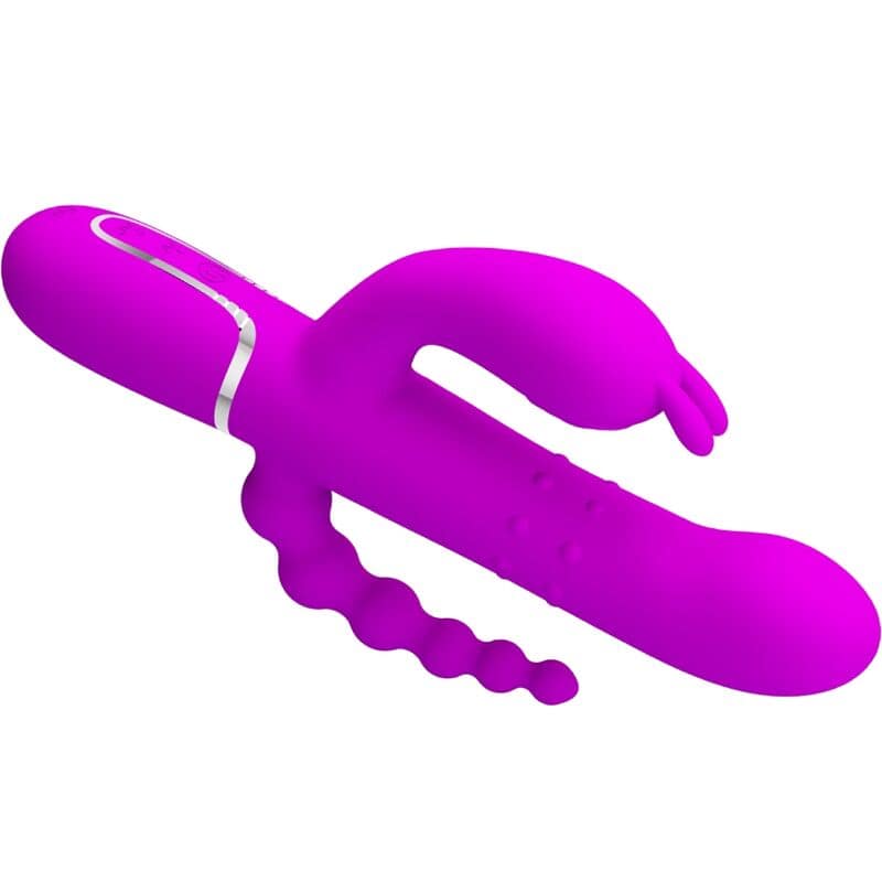 PRETTY LOVE - CAMMY TRIPLE VIBRATOR MULTIFUNCTION 4 IN 1 PINK - Bild 3