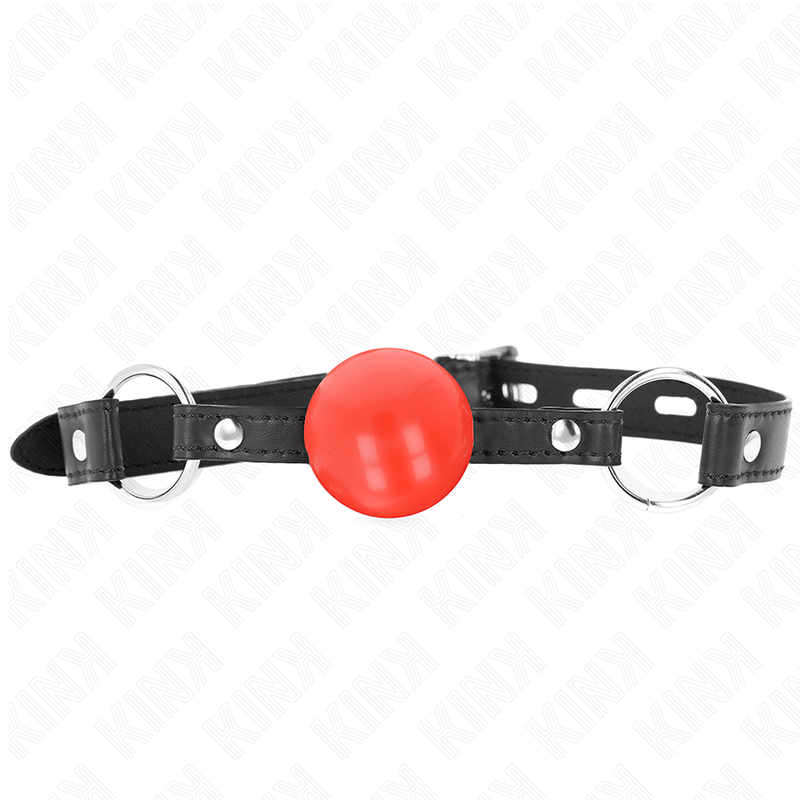 KINK - RED TPE BALL 4 CM GAG 60 x 2 CM - Bild 3