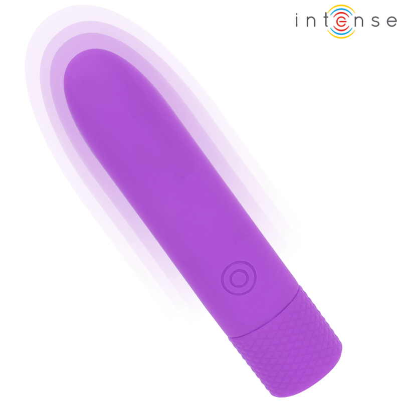 INTENSE - SYMONE USB RECHARGEABLE VIBRATING BULLET 8 VIBRATIONS PURPLE 10 X 2.2 CM - Bild 3