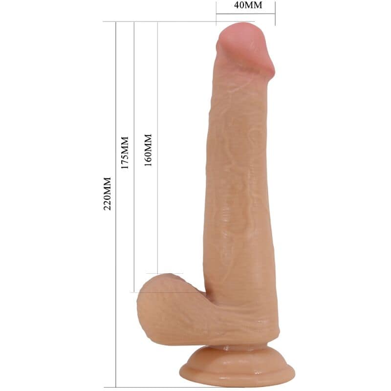 PRETTY LOVE - TALLEN REALISTIC DILDO 22 CM FLESH - Image 5