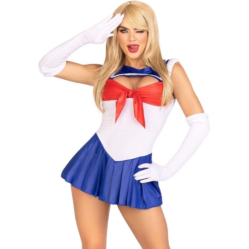 LEG AVENUE - COSTUME SEXY SAILOR MULTICOLOR M - Image 2