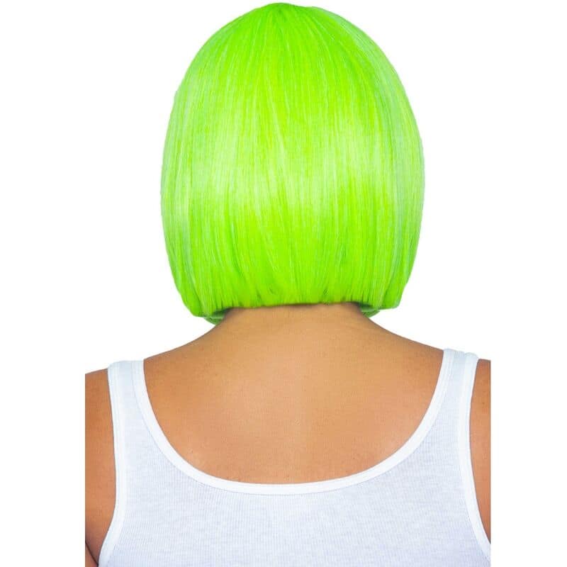 LEG AVENUE - FLUORESCENT BOB WIG NEON GREEN - Image 2
