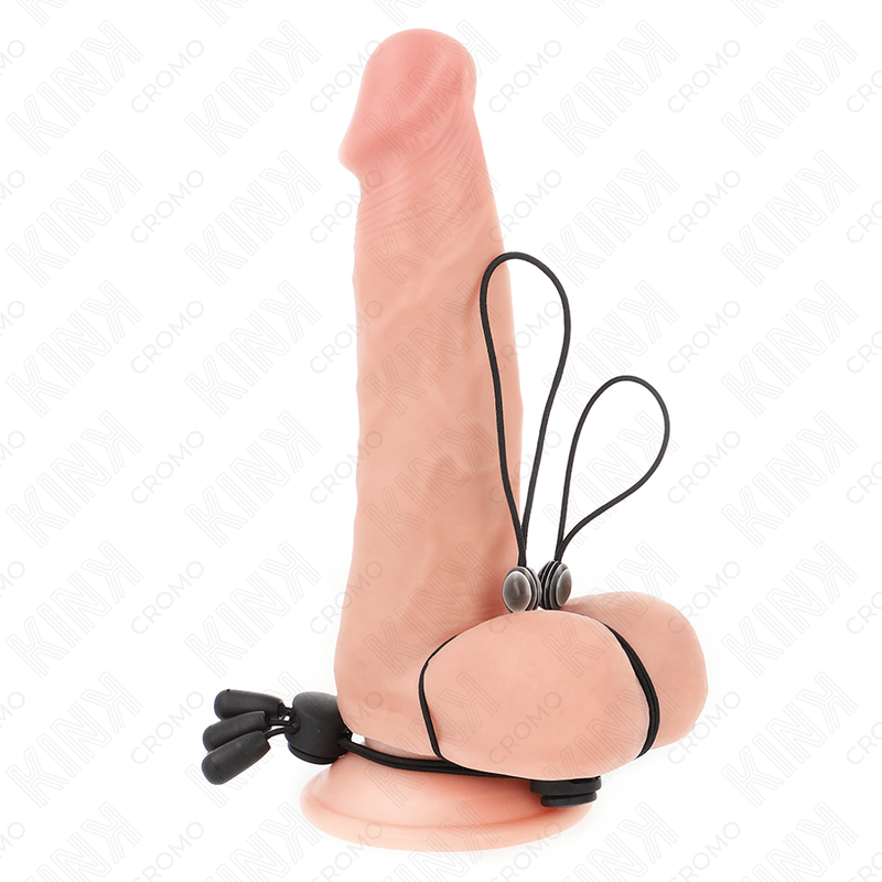 KINK - BLACK DETAIL NIPPLE CLAMPS WITH BLACK ELASTIC