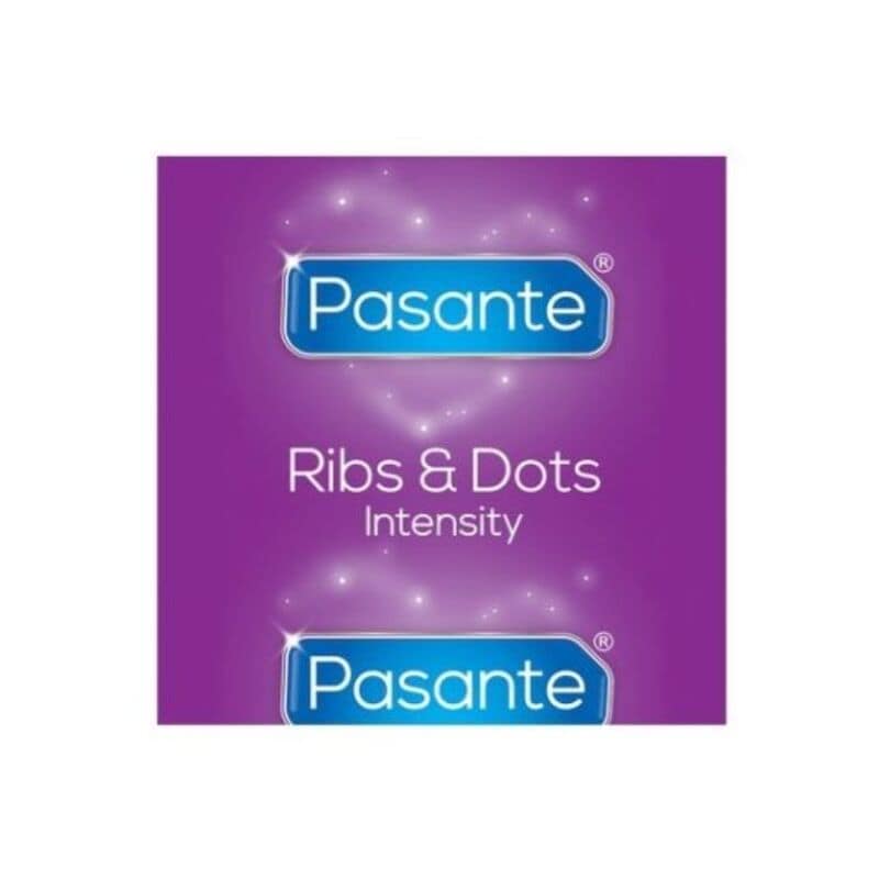 PASANTE - RIBS DOTS INTENSITY CONDOMS 144 UNITS - Image 2