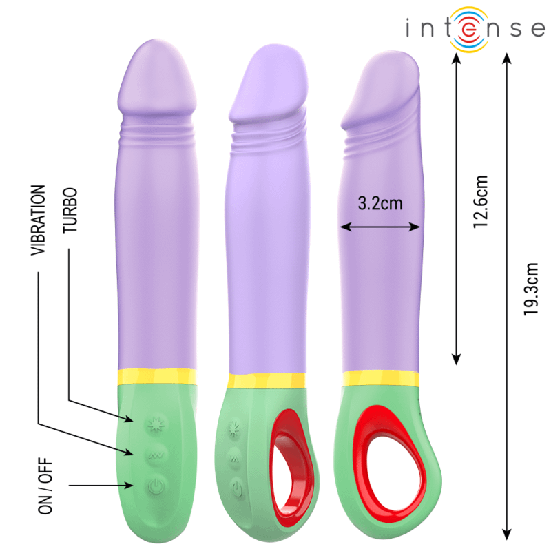 INTENSE - VELMA CLASSIC PURPLE VIBRATOR - Image 3