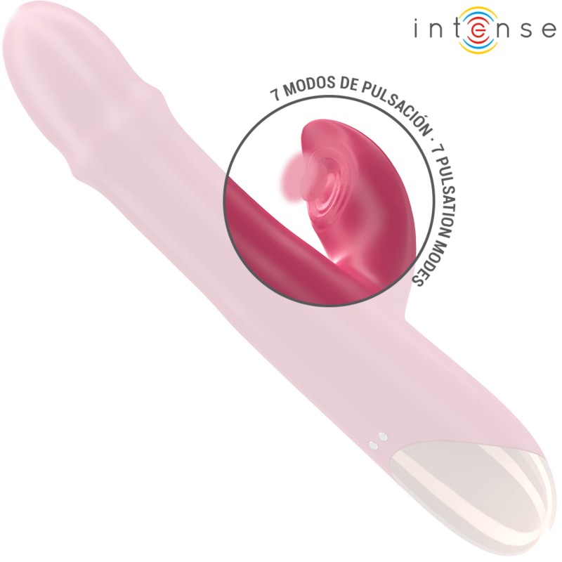 INTENSE - CHLOE MULTIFUNCTION VIBRATOR 3 IN 1 RED - Image 3