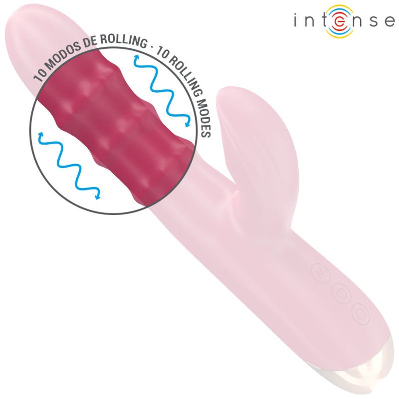 INTENSE - CHLOE MULTIFUNCTION VIBRATOR 3 IN 1 RED - Image 2