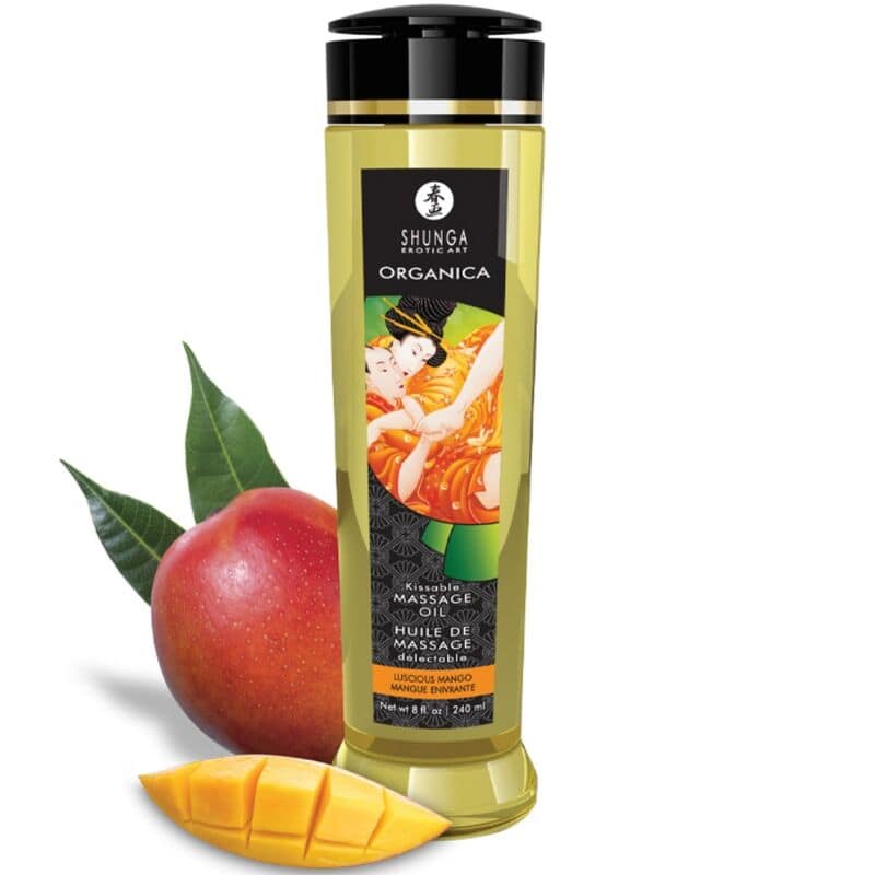SHUNGA - EKOLOGISK MASSAGEOLJA MANGO 240 ML