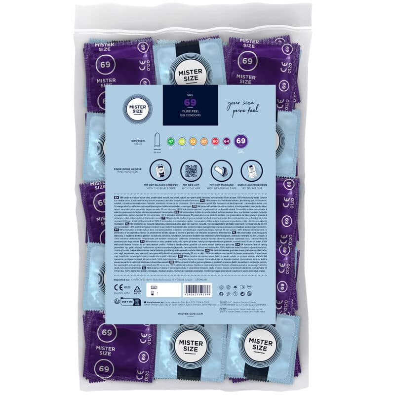 MISTER SIZE - CONDOMS SIZE XXXL 69 MM (100 UNITS) - Bild 2