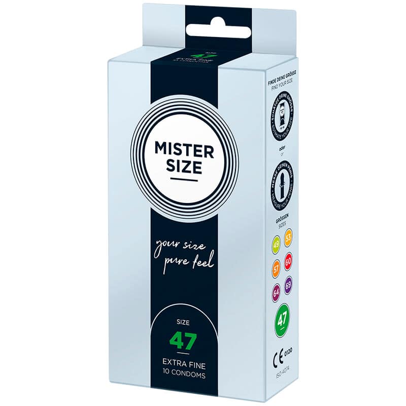 MISTER SIZE - CONDOMS SIZE XS 47 MM (10 UNITS) - Image 2