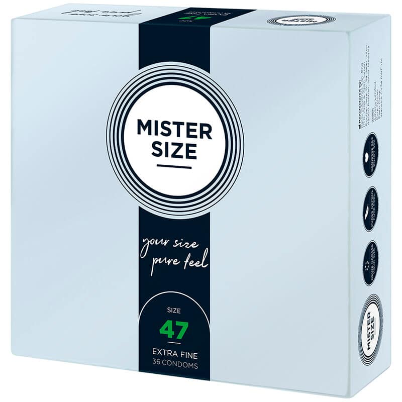 MISTER SIZE - CONDOMS SIZE XS 47 MM (36 UNITS) - Bild 2