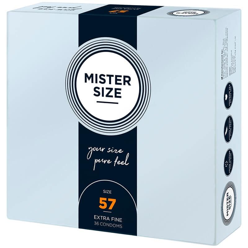 MISTER SIZE - CONDOM SIZE L 57 MM (36 UNITS) - Image 2