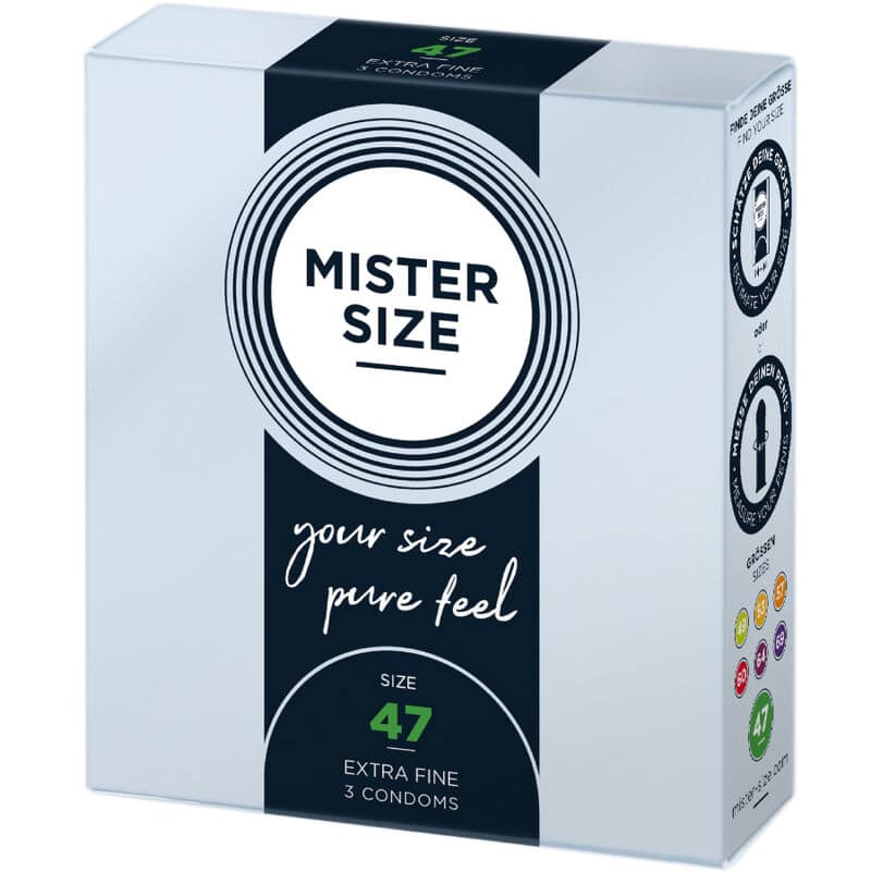 MISTER SIZE - CONDOMS SIZE XS 47 MM (3 UNITS) - Image 2