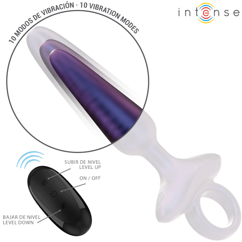 INTENSE - MARLON VIBRATING ANAL PLUG MODEL 4 REMOTE CONTROL - Image 4