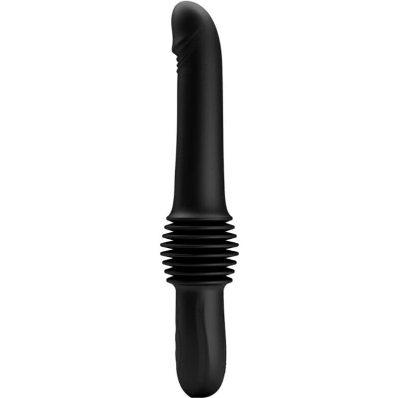 PRETTY LOVE - PAZUZU VIBRATOR 3 THRUST MODES BLACK - Image 2