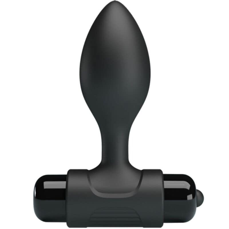 PRETTY LOVE - VIBRA BUTT 10 VIBRATIONS ANAL PLUG BLACK - Image 2