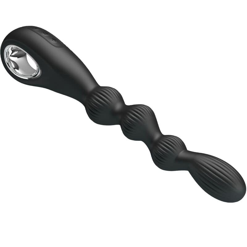 PRETTY LOVE - FEDERER ANAL VIBRATOR 12 VIBRATIONS BLACK - Bild 3