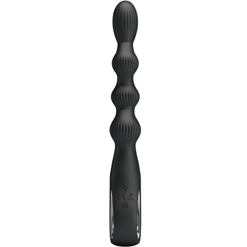 PRETTY LOVE - FEDERER ANAL VIBRATOR 12 VIBRATIONS BLACK - Bild 2