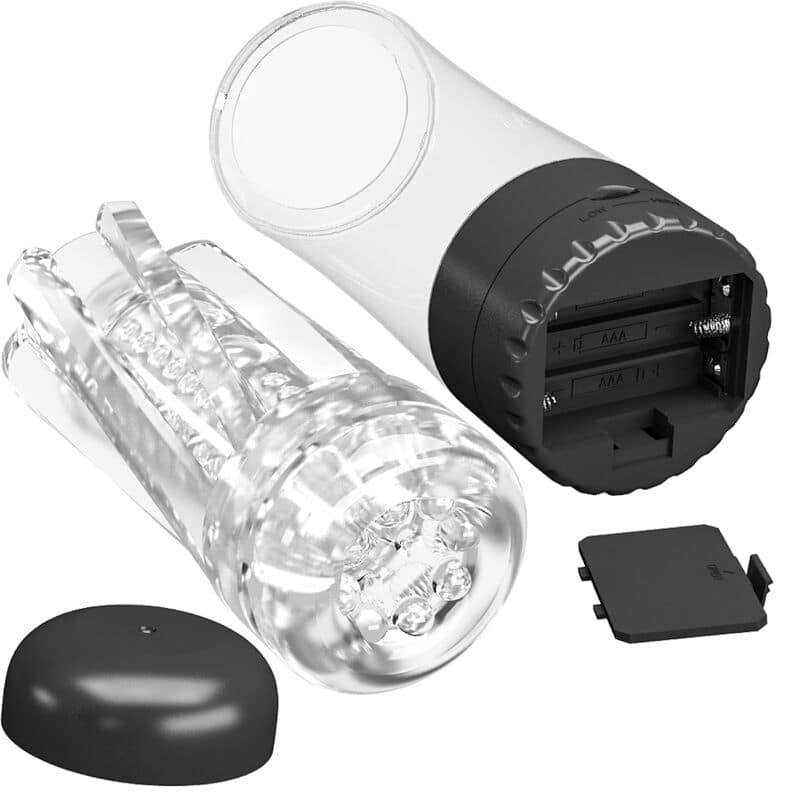 PRETTY LOVE - TAMARA MALE MASTURBATOR MULTI-SPEED VIBRATOR BLACK - Image 3