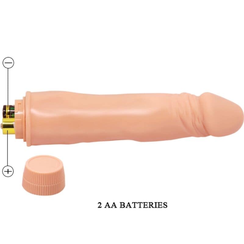 BAILE - DWARF REALISTIC VIBRATOR 21 CM FLESH - Bild 3