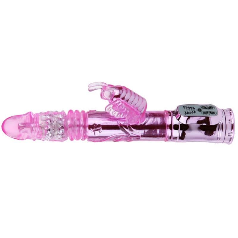 BAILE - RECHARGEABLE VIBRATOR WITH ROTATION AND THROBBING BUTTERF STIMULATOR - Image 5