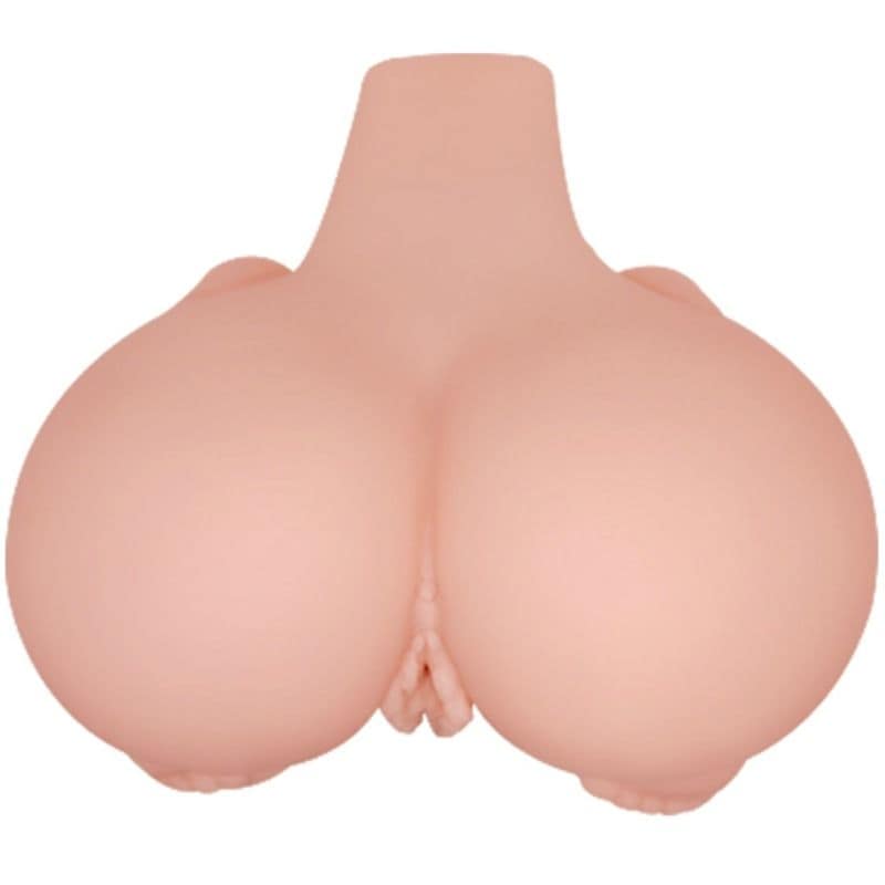 CRAZY BULL - REALISTISK RYGG HUND POSITION DUBBEL KANAL