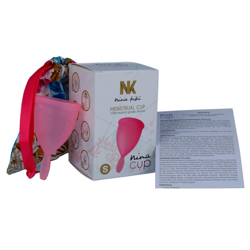 NINA KIKÍ - MENSTRUAL CUP PINK - SIZE S - Image 5