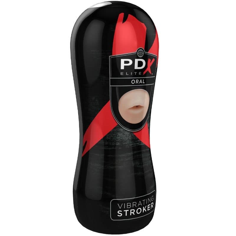 PDX ELITE - VIBRATING ORAL STROKER - Bild 2