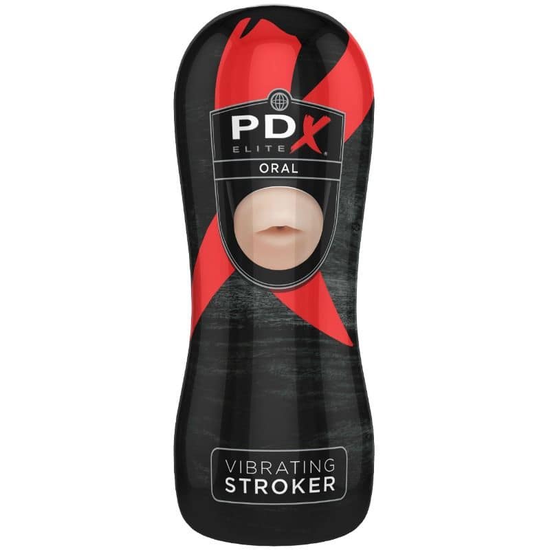 PDX ELITE - VIBRATING ORAL STROKER - Bild 3
