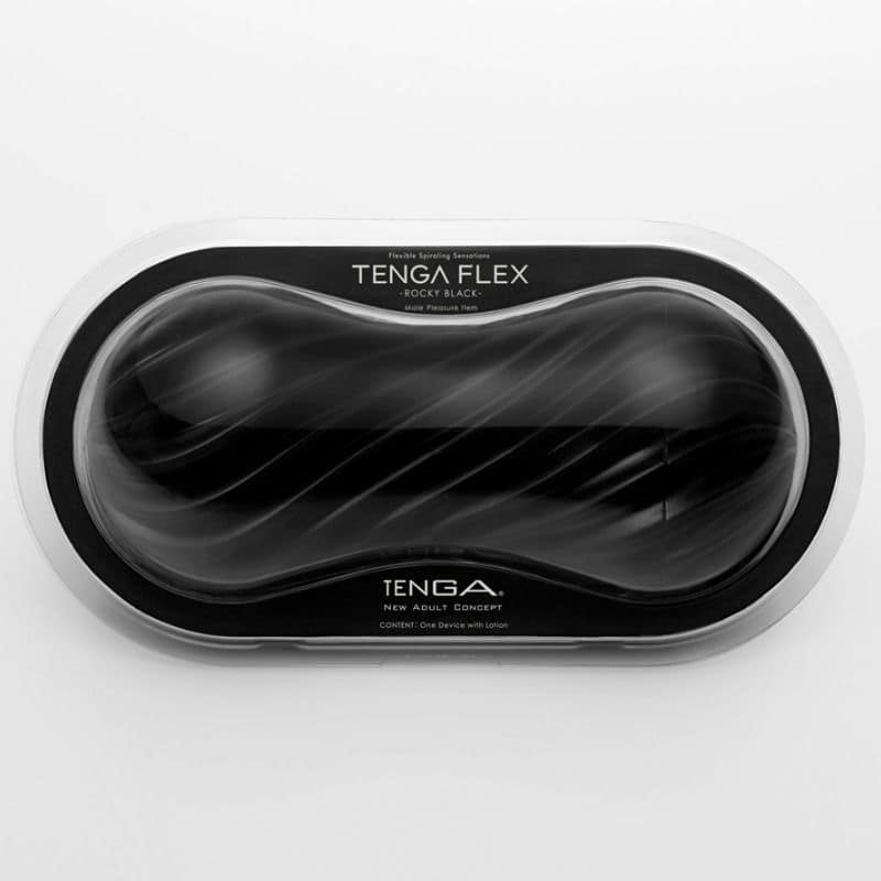 TENGA - FLEX MALE MASTUBADOR BLACK - Image 2