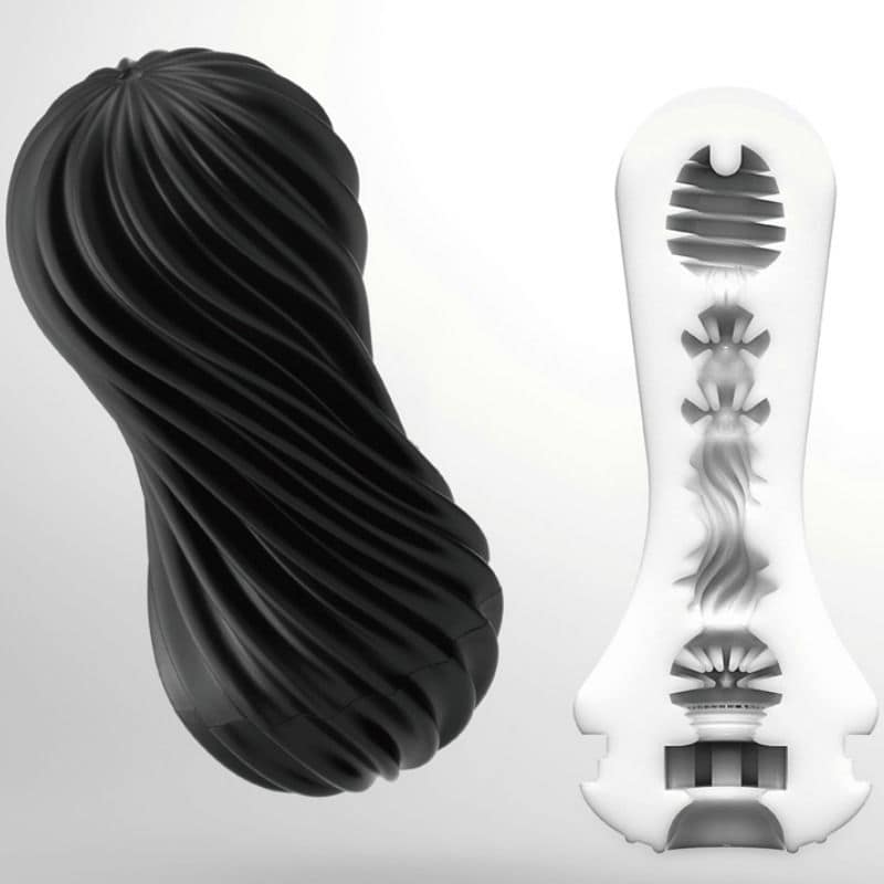 TENGA - FLEX MALE MASTUBADOR BLACK - Image 3