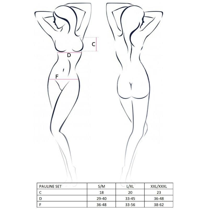 PASSION - WOMAN PAULINE SET 3 PIEZAS TALLA L/XL - Image 3